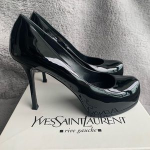Yves Saint Laurent Patent Tribtoo Pumps